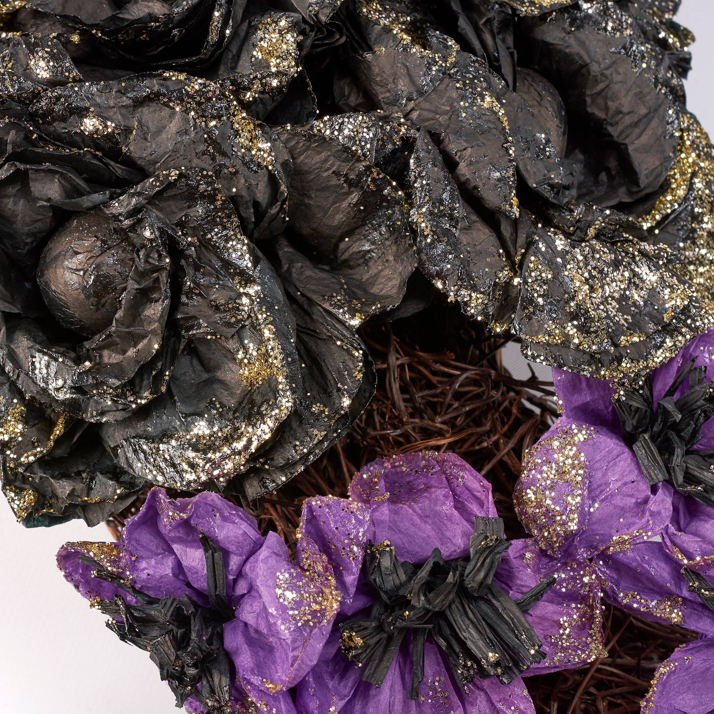 Primitives by Kathy - Wholesale Artificial Flowers - Moody Moon Wreath2