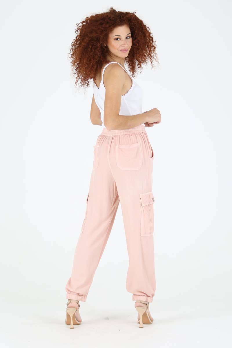 ANGIE - Wholesale Lounge Sweatpants/Joggers - Women's - 25R36-ASIS CARGO JOGGER PANTS23
