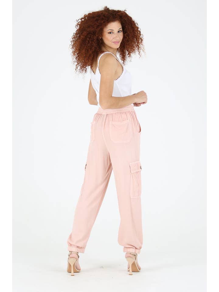 ANGIE - Wholesale Lounge Sweatpants/Joggers - Women's - 25R36-ASIS CARGO JOGGER PANTS23