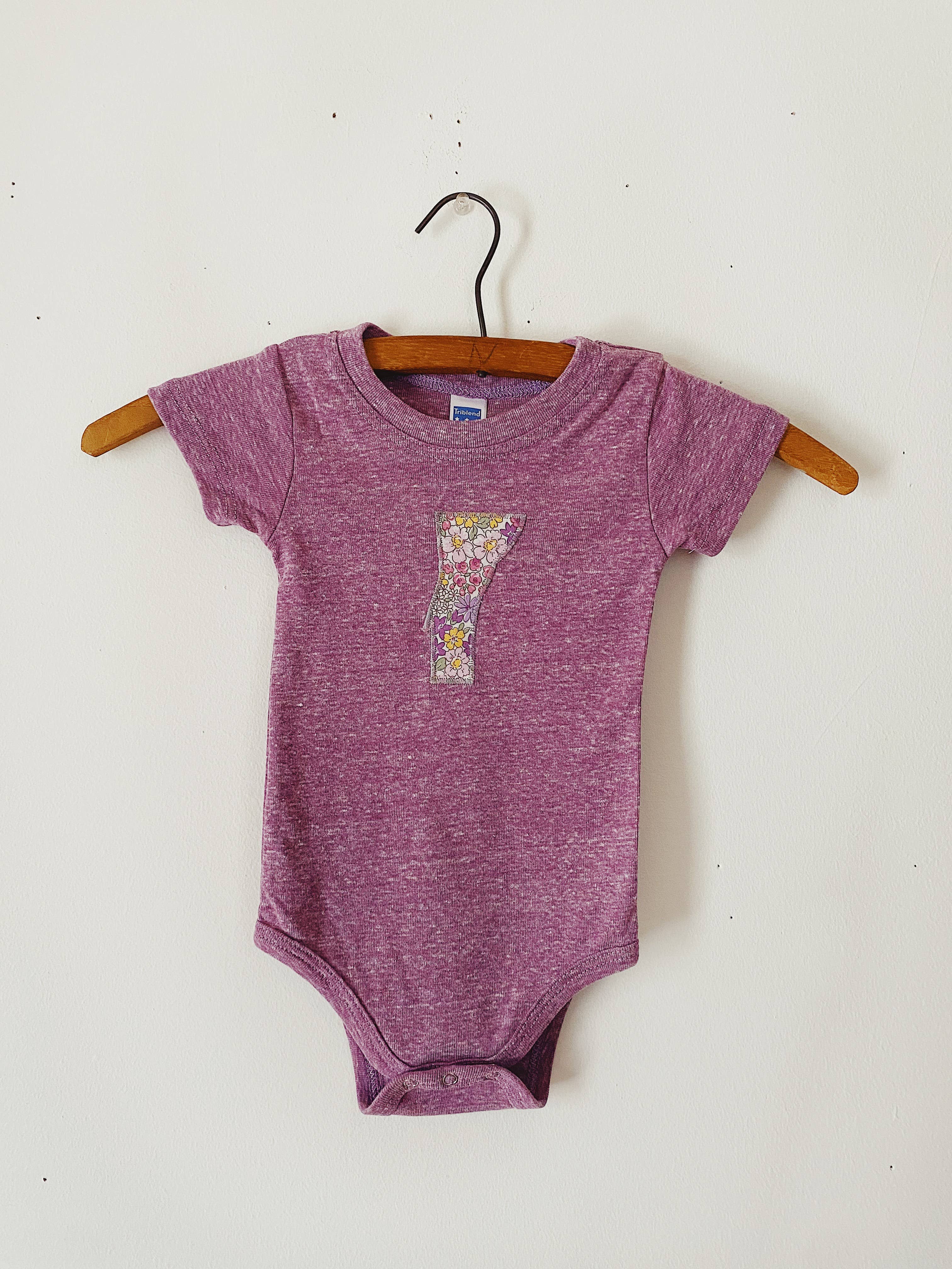 Vermont Tribe – wholesale Bodysuit (non-footed) – Baby – Vermont Baby Bodysuit - Purple2