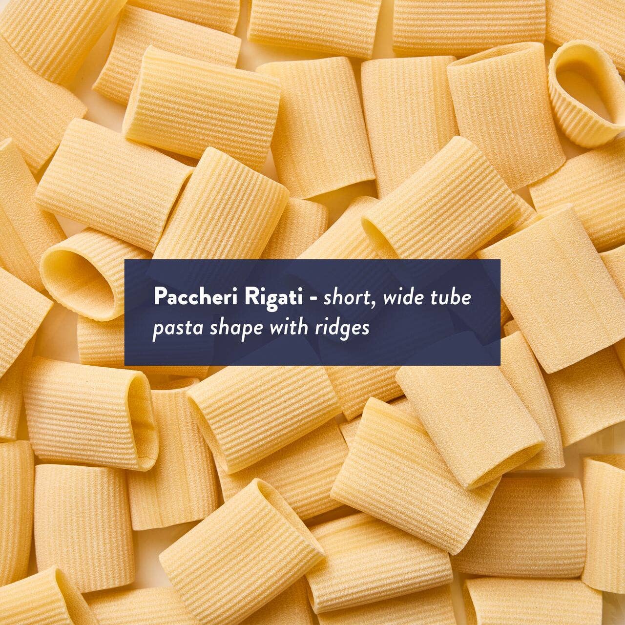 Delallo - Wholesale Pasta - Artisan Paccheri Rigati2
