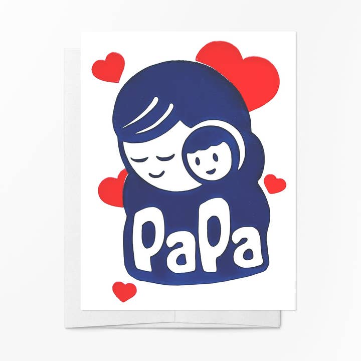 Tarjeta Papa Hug para venta al por mayor de McWu