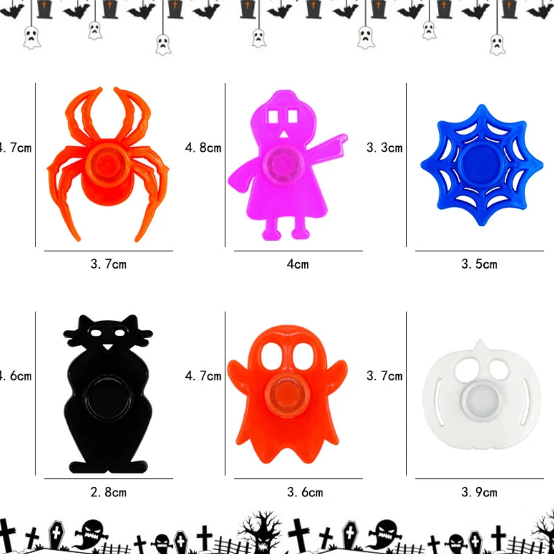 Buddha Ayurveda - Wholesale Fidget Toy - Kids - Pumpkin Spice Ghost Fidget Spinner Toys for Kids2