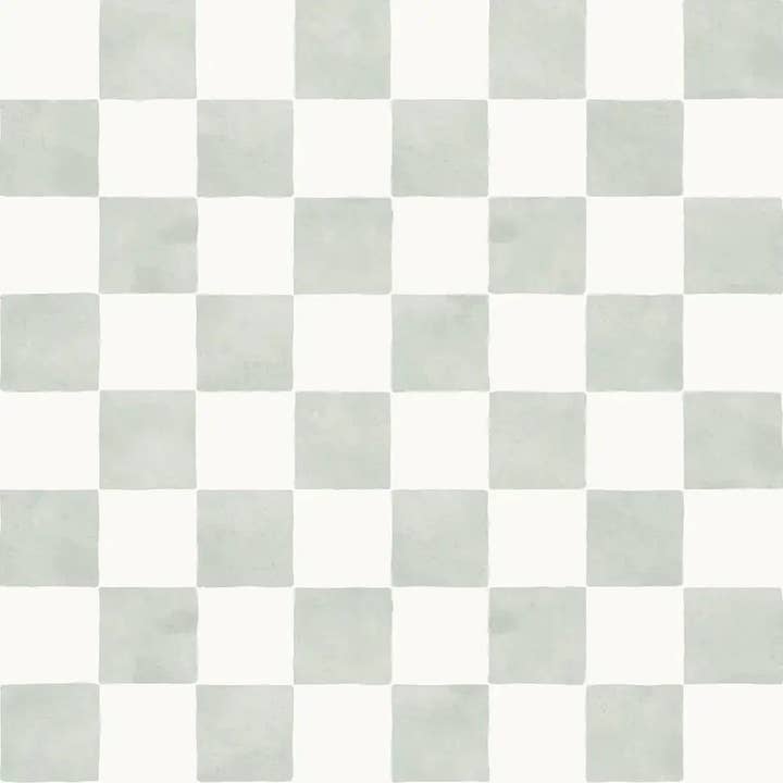 Børnetapet "Damer" Akvarel Mint for engroshandel hos Nenina & Co