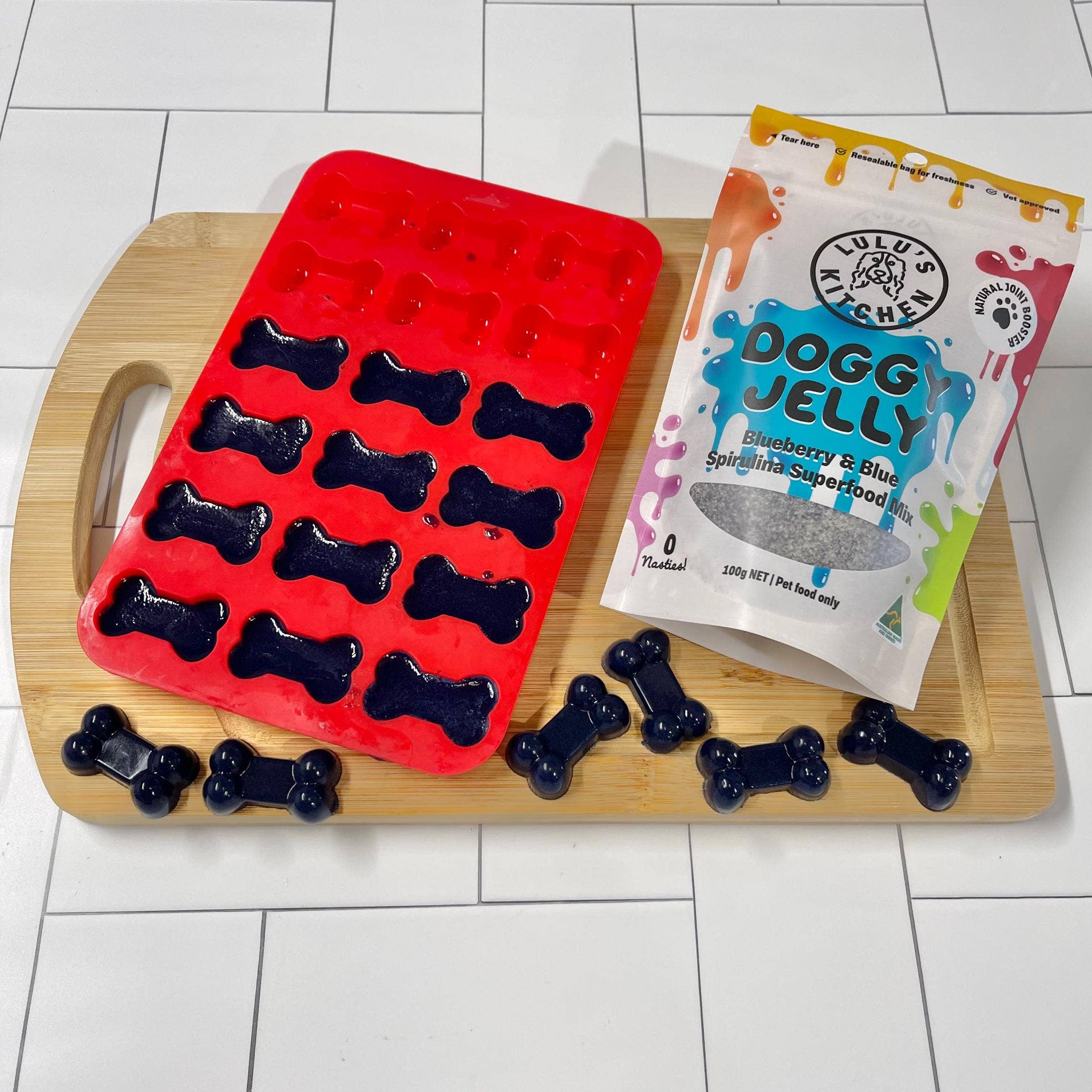 Rover Pet Products - Wholesale Pet Food - Dog - Blueberry & Blue Spirulina Superfood Jelly13