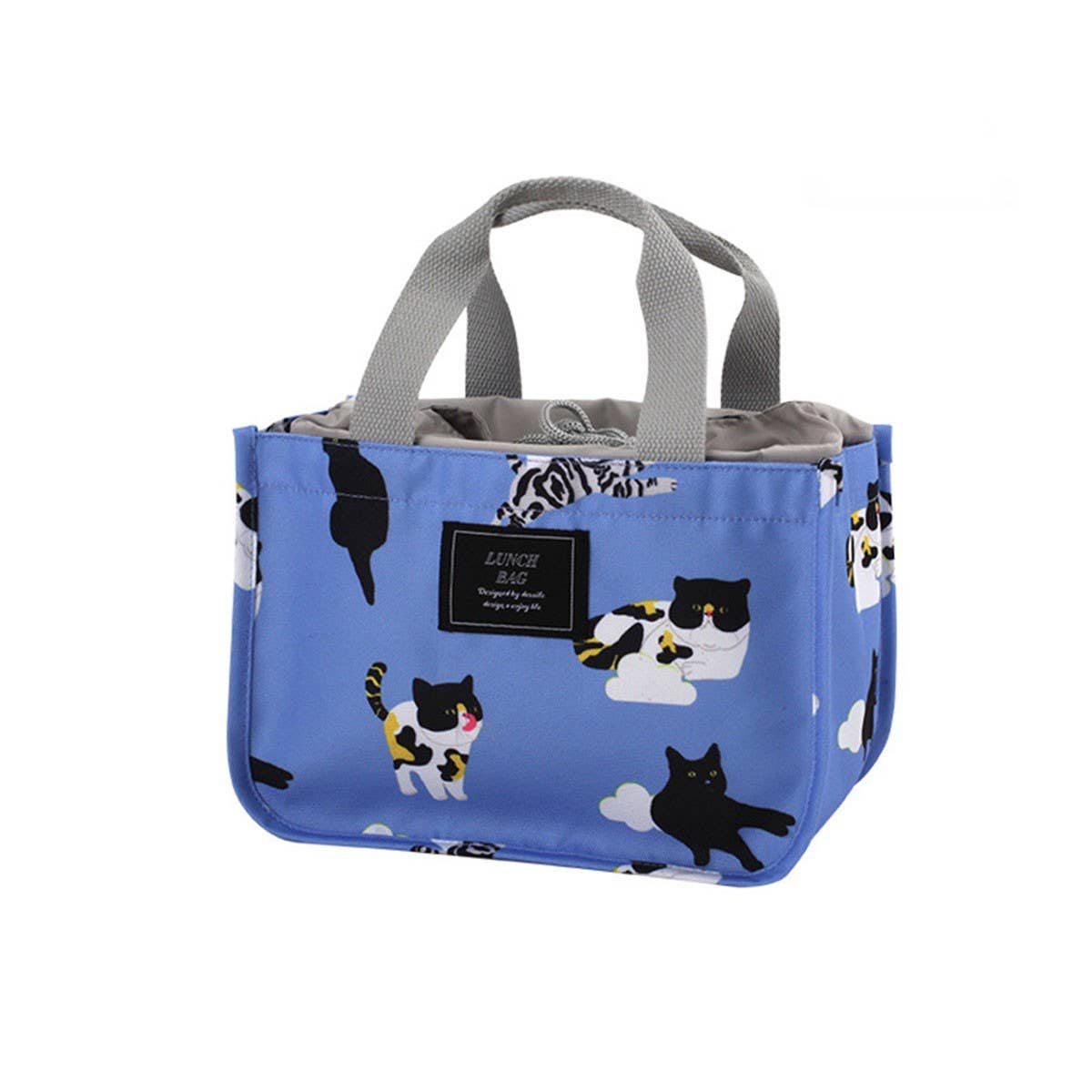 ACCITY - Wholesale Lunch Bag/Box - CASUAL PICNIC INSULATED DOUBLE LAYER BENTO BAG_CWAB182412