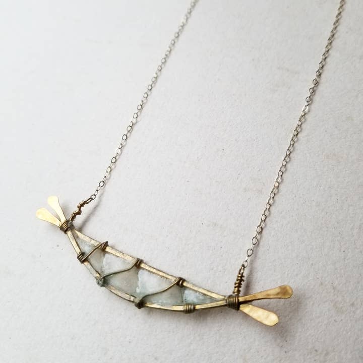 Web Necklace for wholesale by Verso