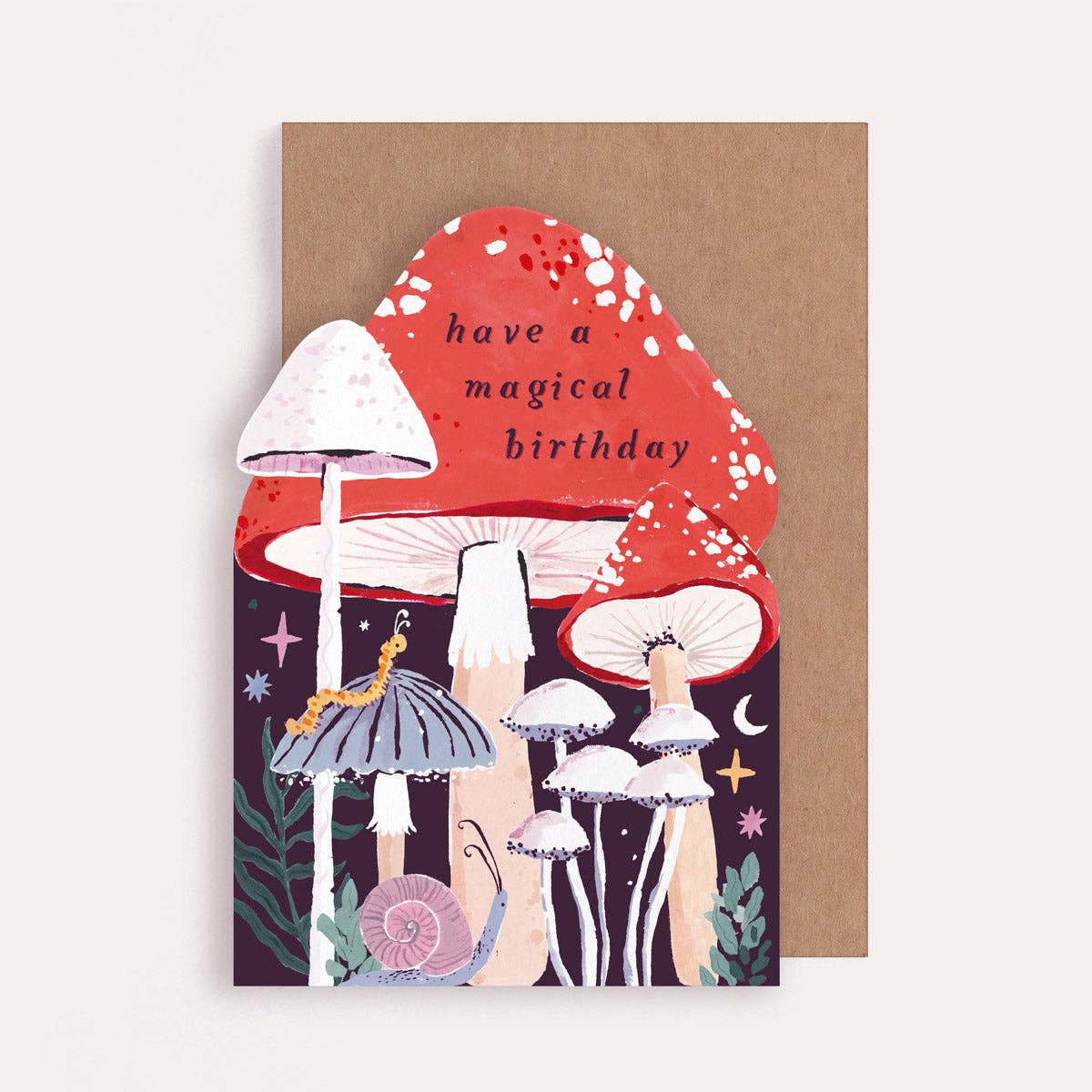 Sister Paper Co. - Wholesale Birthday card - Mushroom Birthday Card | Magic Mushrooms Card6