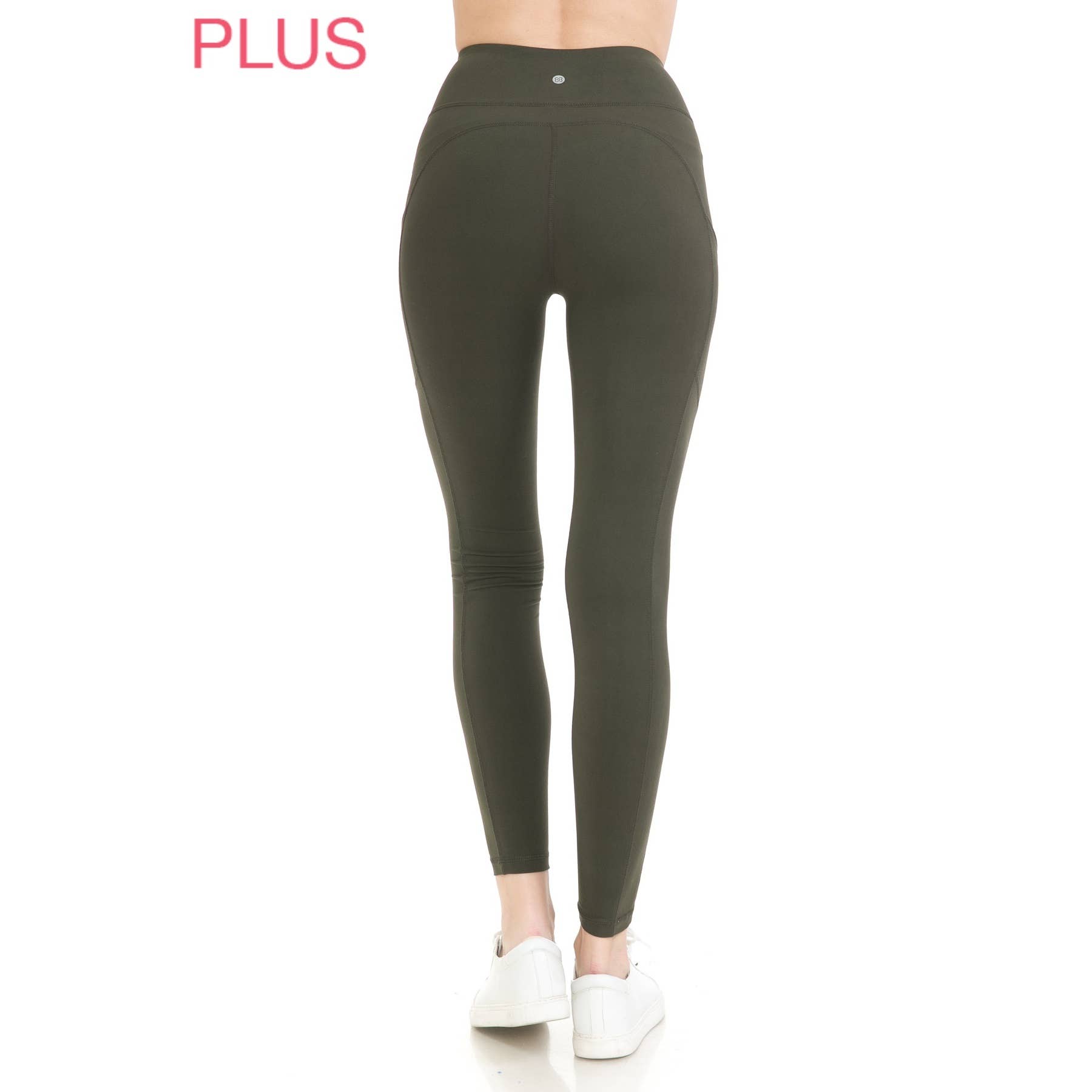 Leggings Depot - Venta al por mayor Leggings deportivos/cómodos - Mujer - Leggings deportivos sólidos de cintura alta premium de talla grande14