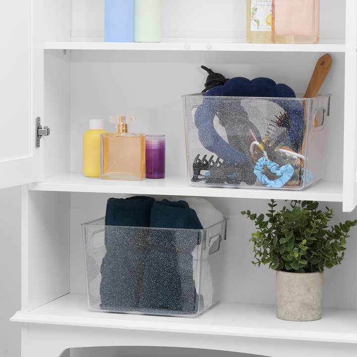 Core Home - Wholesale Storage Bin - 2pk 7.5L Storage Bins with Handle – Glitter2