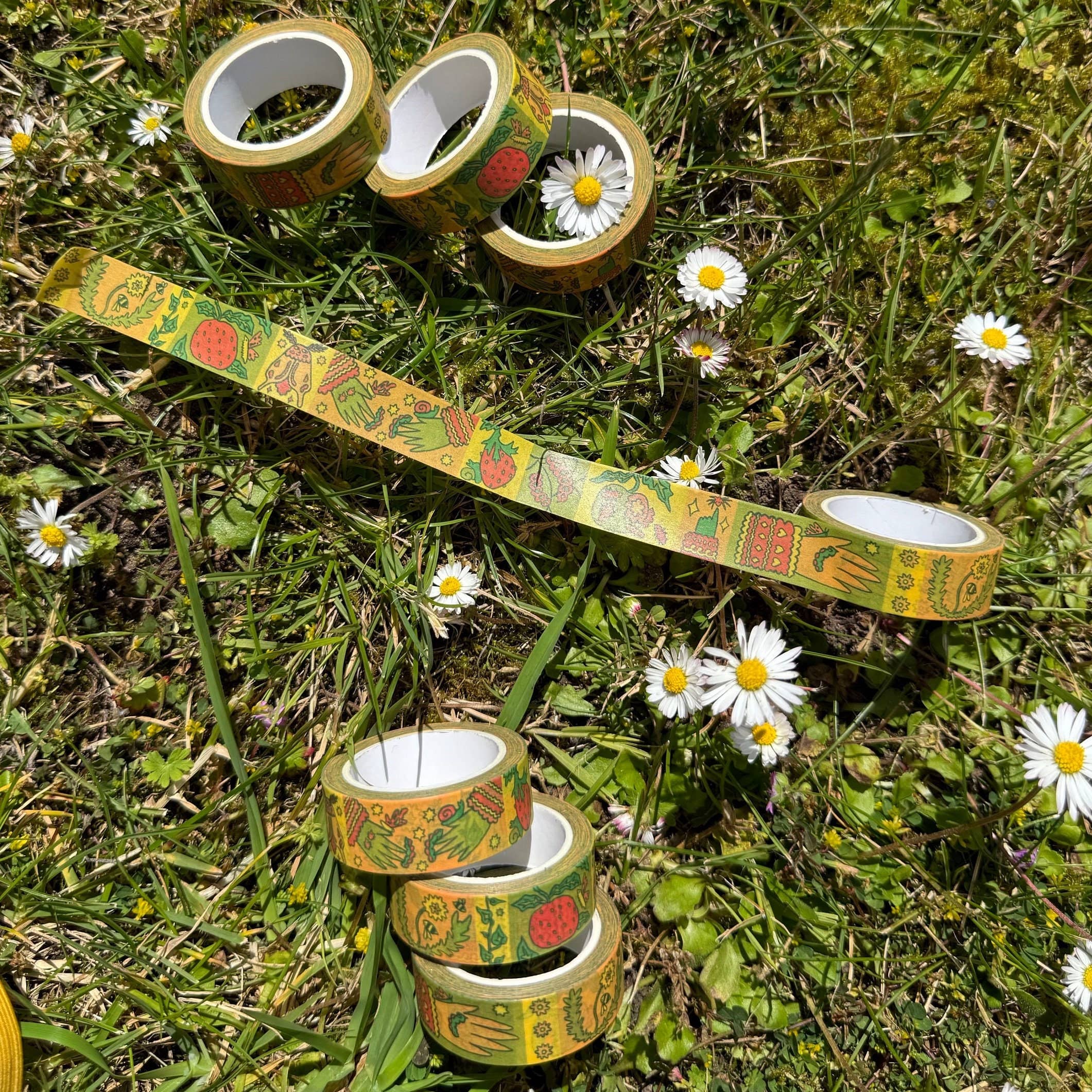 Tulips and Heather – wholesale Washi tape – Bug Friends Washi Tape2