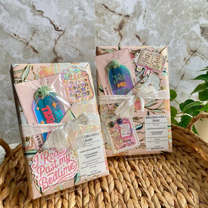NEW Blind Date with a Book | Bookish | Gift | Wrap for wholesale by Emilee on Crafts