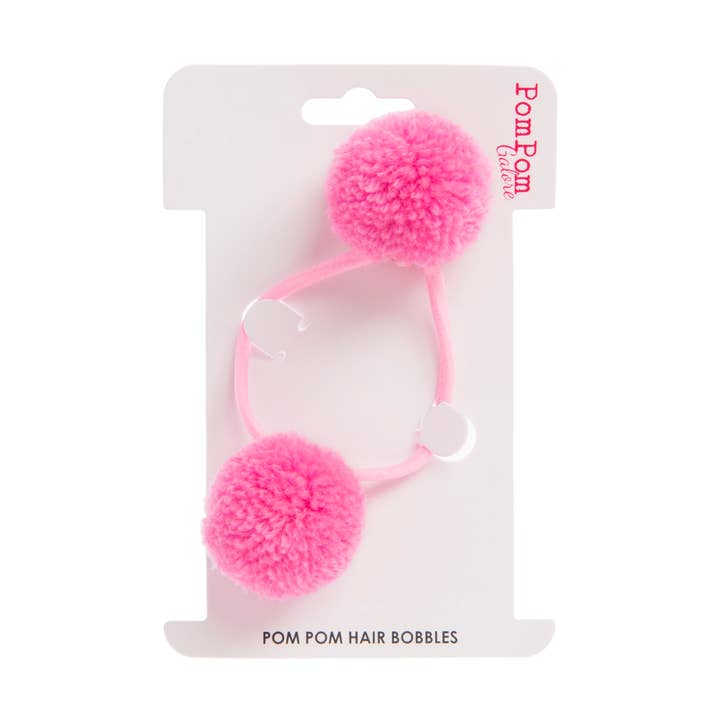 PomPom Galore - Wholesale Hair Tie - Pink Double Pom Pom Hair Tie