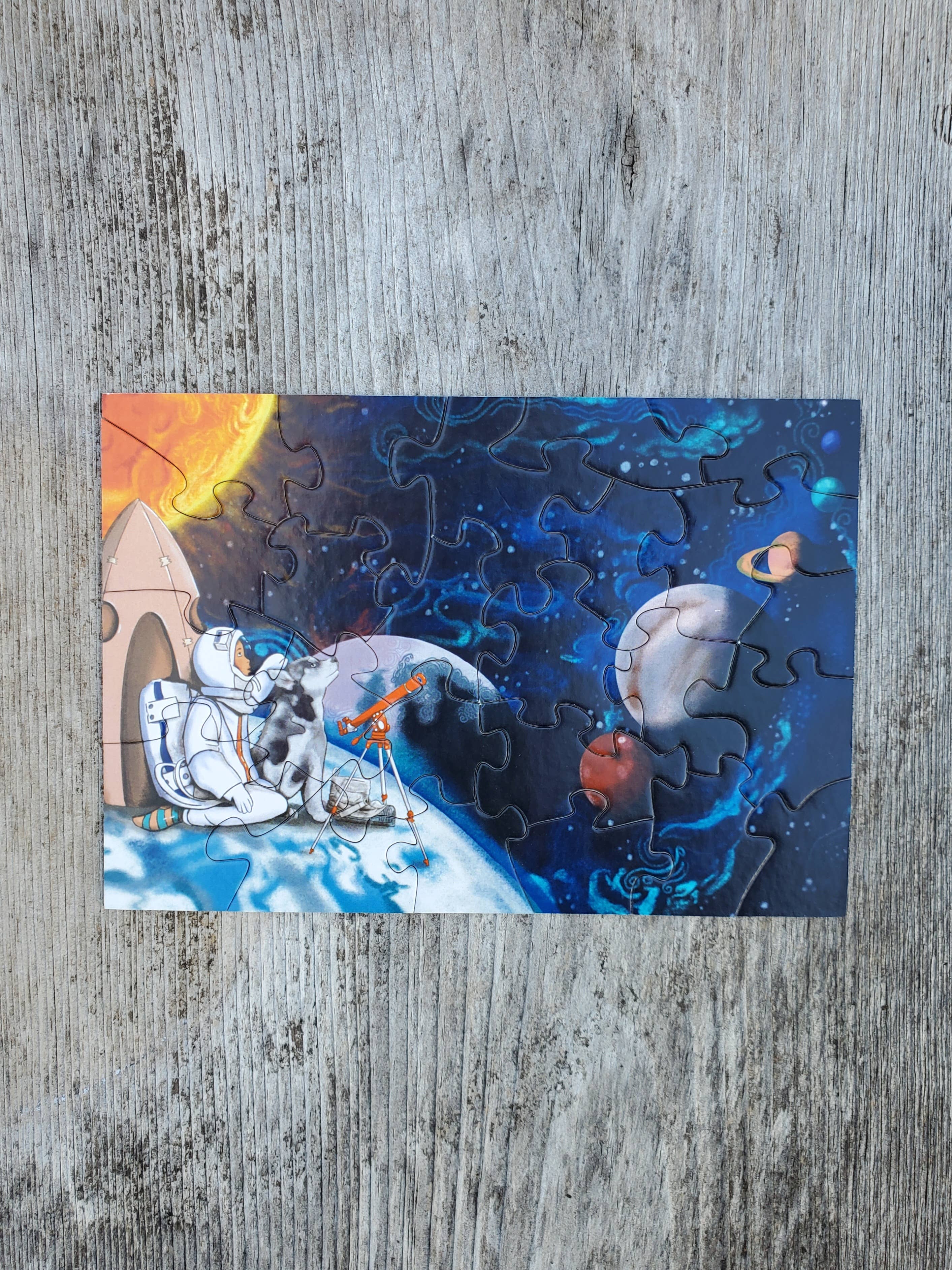 Dragon Art - Wholesale Puzzle - Kids - Imagining Space Mini Puzzle – 4.5 x 6.5 (Copy)1