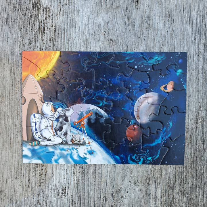 Dragon Art - Wholesale Puzzle - Kids - Imagining Space Mini Puzzle – 4.5 x 6.5 (Copy)1