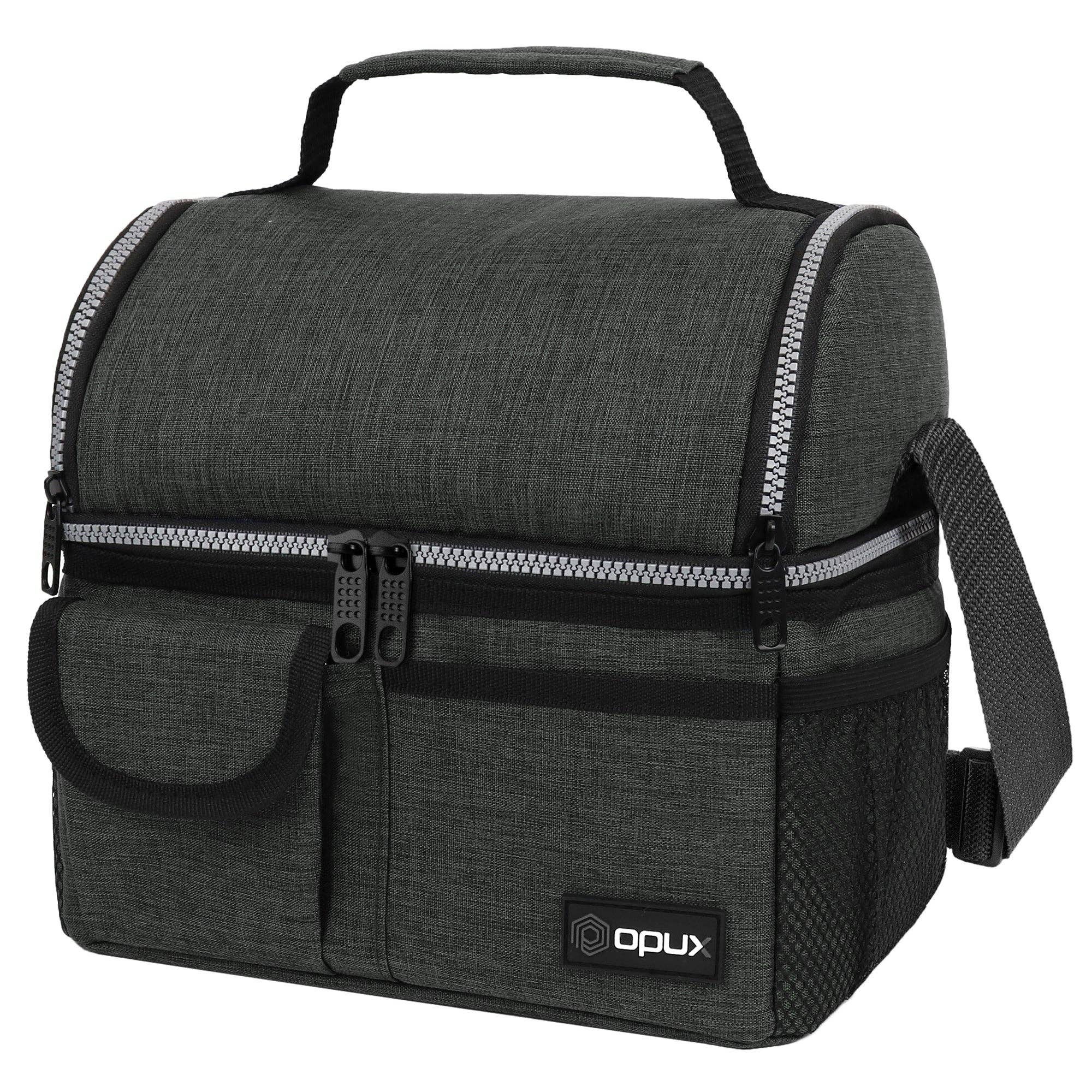 OPUX - Wholesale Lunch Bag/Box - Two-Sided Double Deck Insulated Lunch Box - 16 Cans46