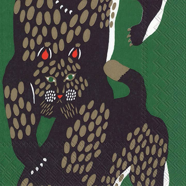 Paper Lunch Napkin 20 Ct Ilves Green Marimekko for wholesale by Boston International