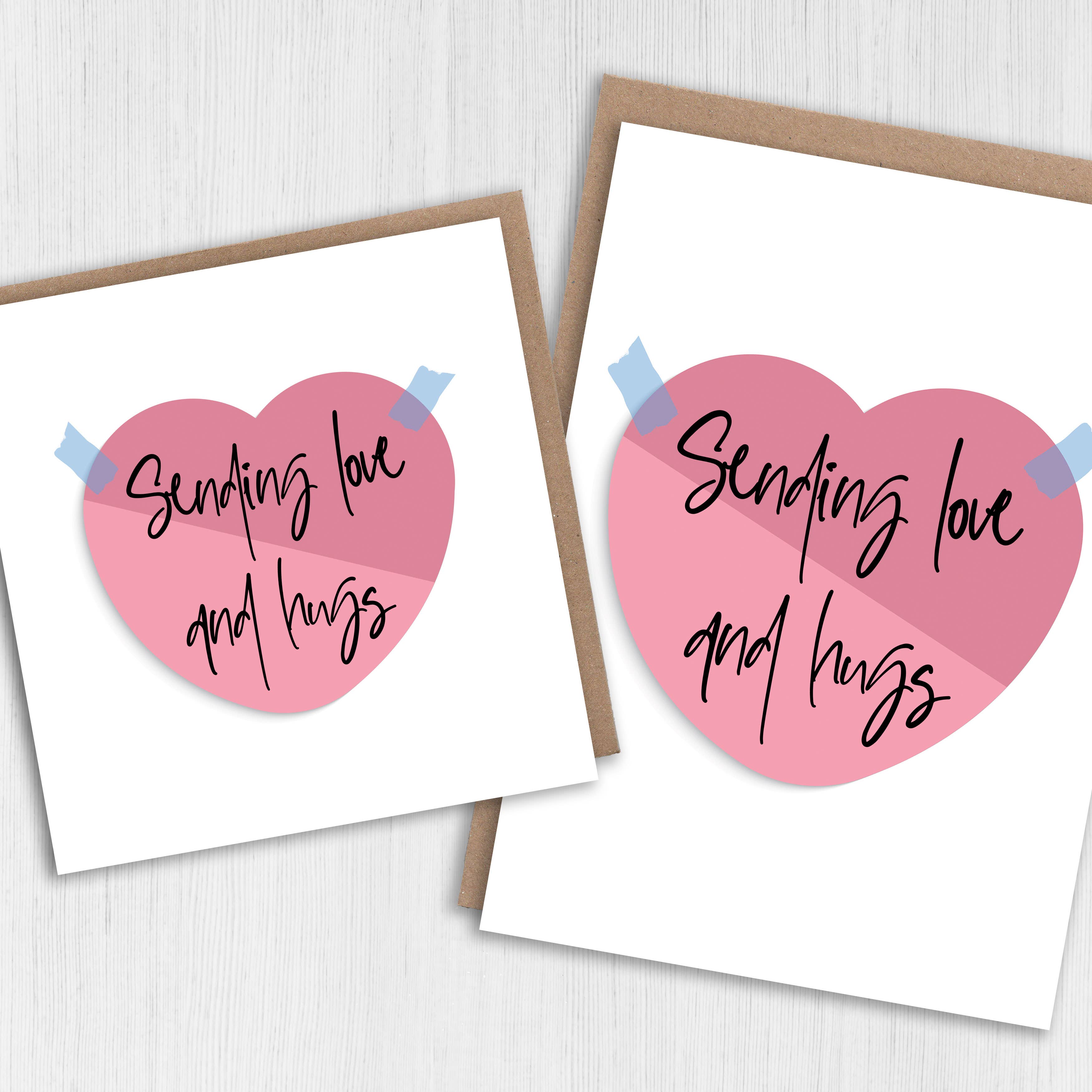 Prints With Personality - Wholesale Thinking of You Card - Thinking of you card: Sending love and hugs6