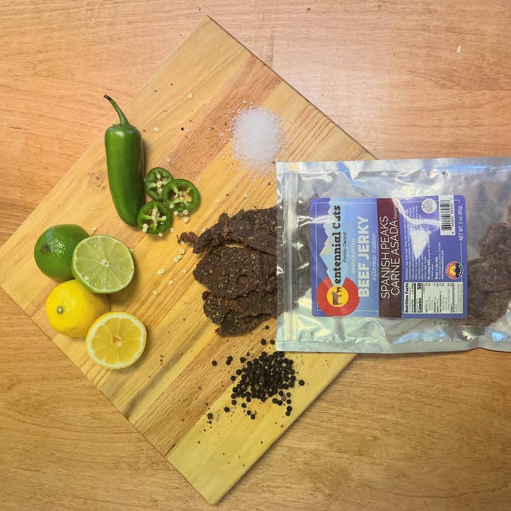 Centennial Cuts - Vente Viande séchée - 3 onces de viande asada Spanish Peaks2