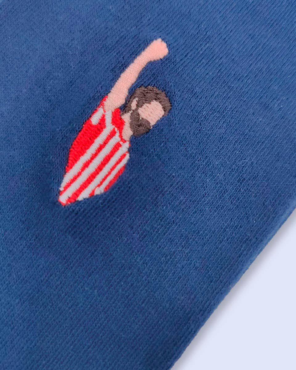 GAMBEA – Großhandel Socken - Unisex – Raúl García bestickte Socken1