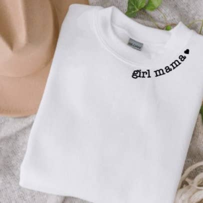 Girl Mama Sweatshirt for wholesale by Jrkdesignstudio