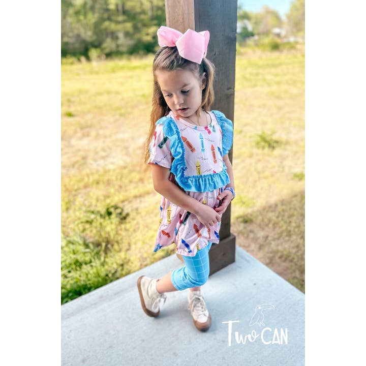 Ensemble de capri Cute Scribbles de TwoCan pour la vente par Wellington Design Co.