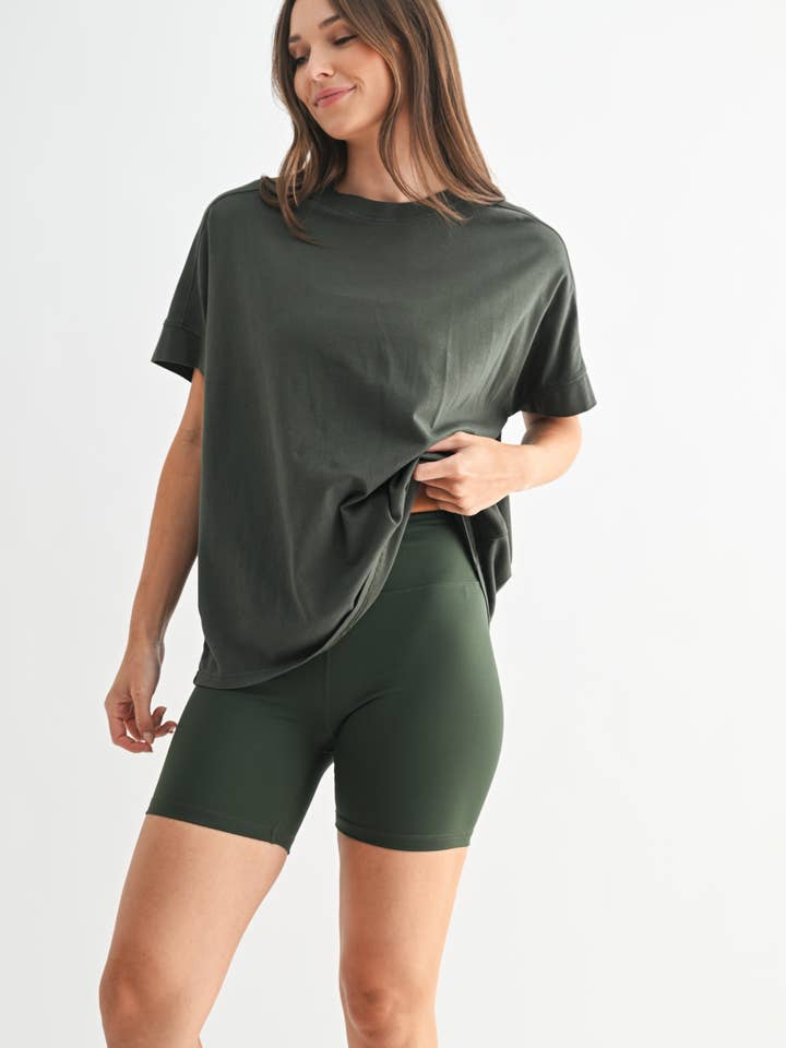 Mono B - Wholesale T-Shirt - Women's - Pima Cotton SunFade Drape Tee5