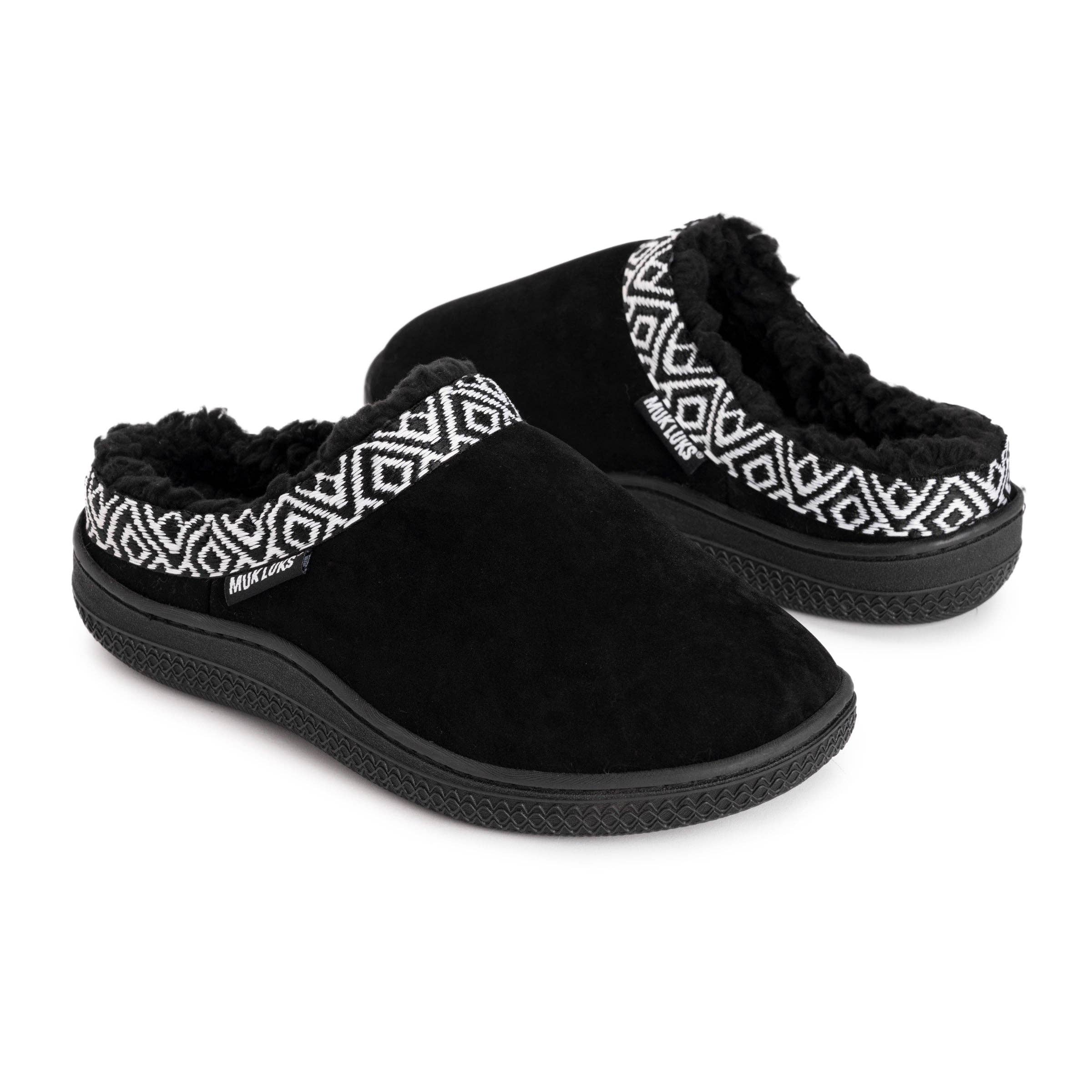 Muk Luks - Wholesale Slippers - Women's - Women's Faux Suede Clog Slipper1