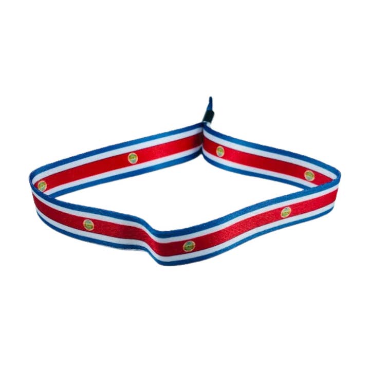 Bracelet - Costa Rica Flag - P1065 for wholesale by Astur Pins