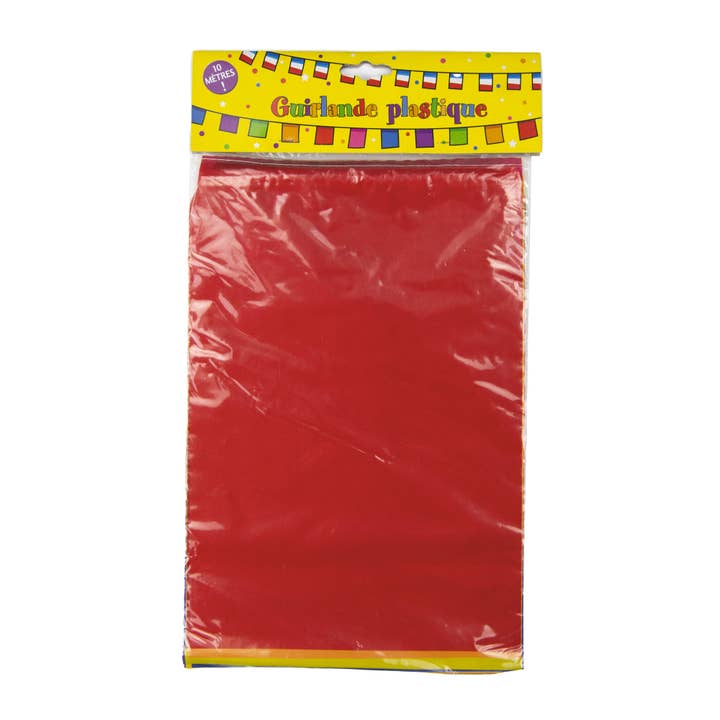 Party Pro - Wholesale Bunting/Garland - PLASTIC RECT. GARLAND 10M/20 flags1