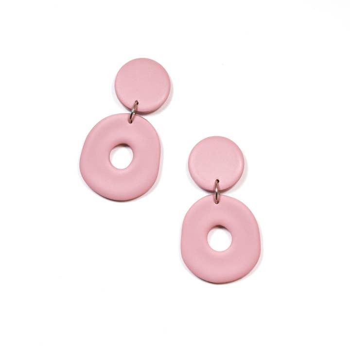 Camille Hay Jewelry - Wholesale Dangle Earrings - Organic Drop Hoops