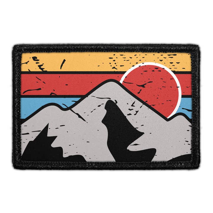 Mountain Gradient - Removable Patch for wholesale by Pull Patch