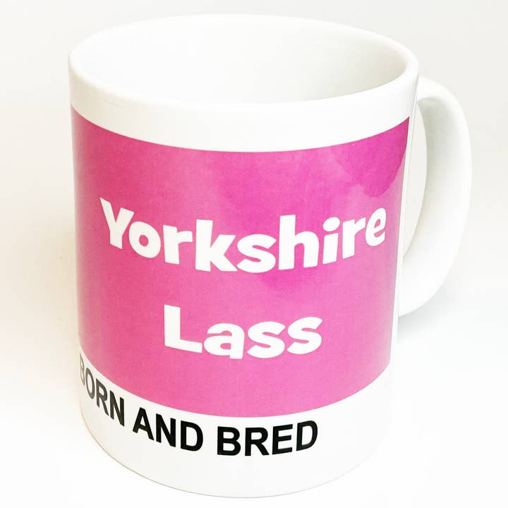 Yorkshire Lass mug for wholesale by Character Shop