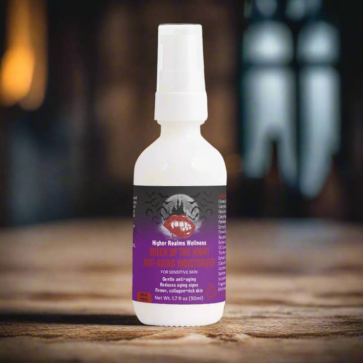 Higher Realms Wellness - Wholesale Anti-Aging Moisturizer - Queen of the Night Anti Aging Moisturizer for Sensitive Skin0