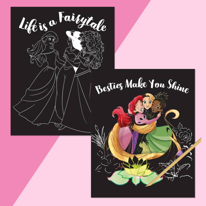 Hinkler Australia - Wholesale Coloring & Activity Book - Kids & Baby - Scratch Surprise Disney Princess2