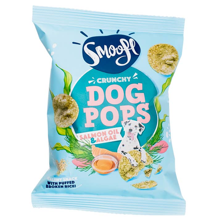 Salmon Oil & Algae Dog Pops for wholesale by Smoofl LTD