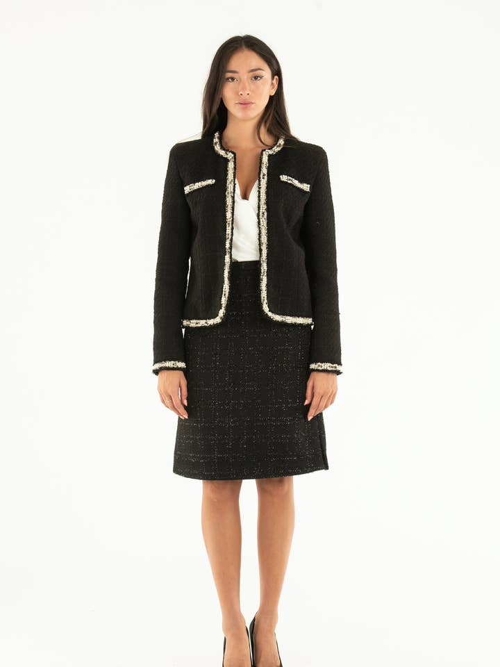 Giacca in tweed per la vendita all'ingrosso da parte di Christine Bi
