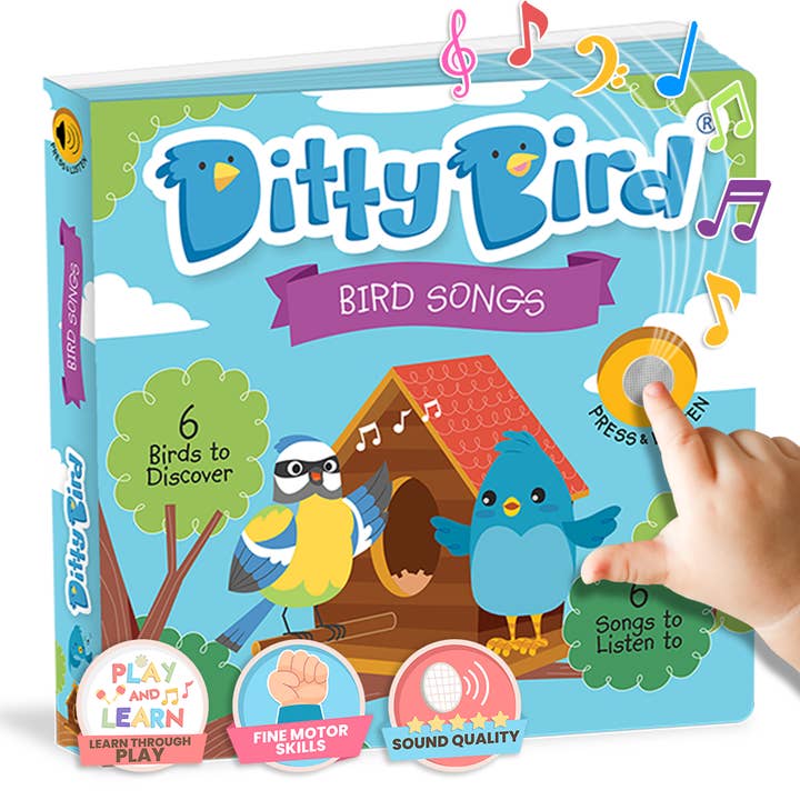 Ditty Bird Australia - Wholesale Book - Kids - Ditty Bird Baby Sound Book: Bird Songs