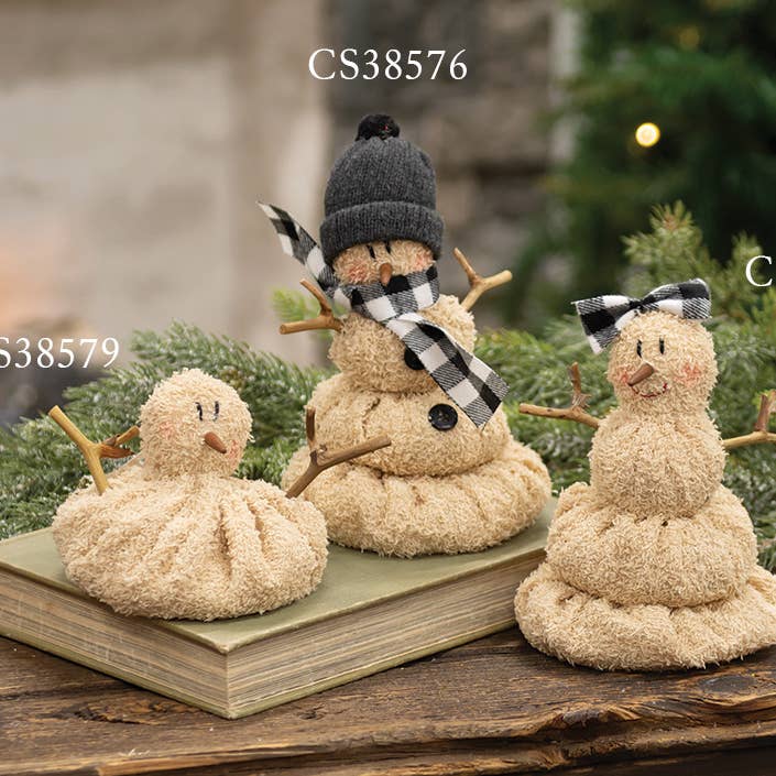 The Hearthside Collection - Wholesale Decorative Tabletop Object - Beanie Melting Snowman2