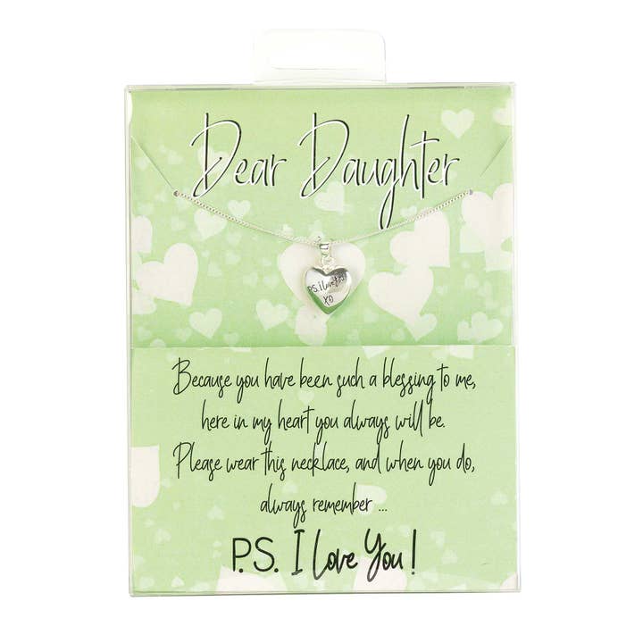 Dicksons – Engroshandel Halskæde med vedhæng – Halskæde PS Jeg elsker dig datter 18“