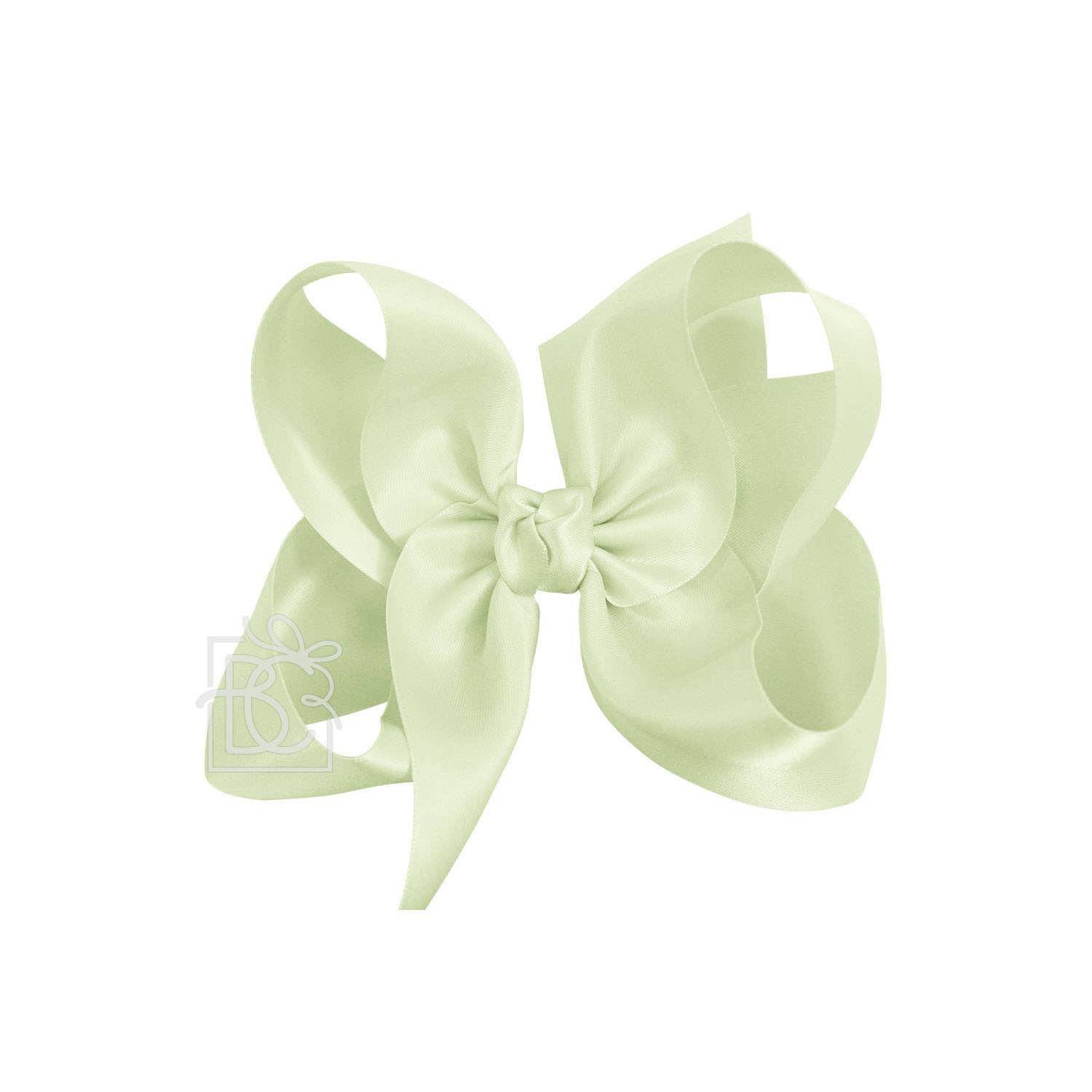 Beyond Creations, LLC - Wholesale Hair Bow - Kids - SATIN BOW ON CLIP73