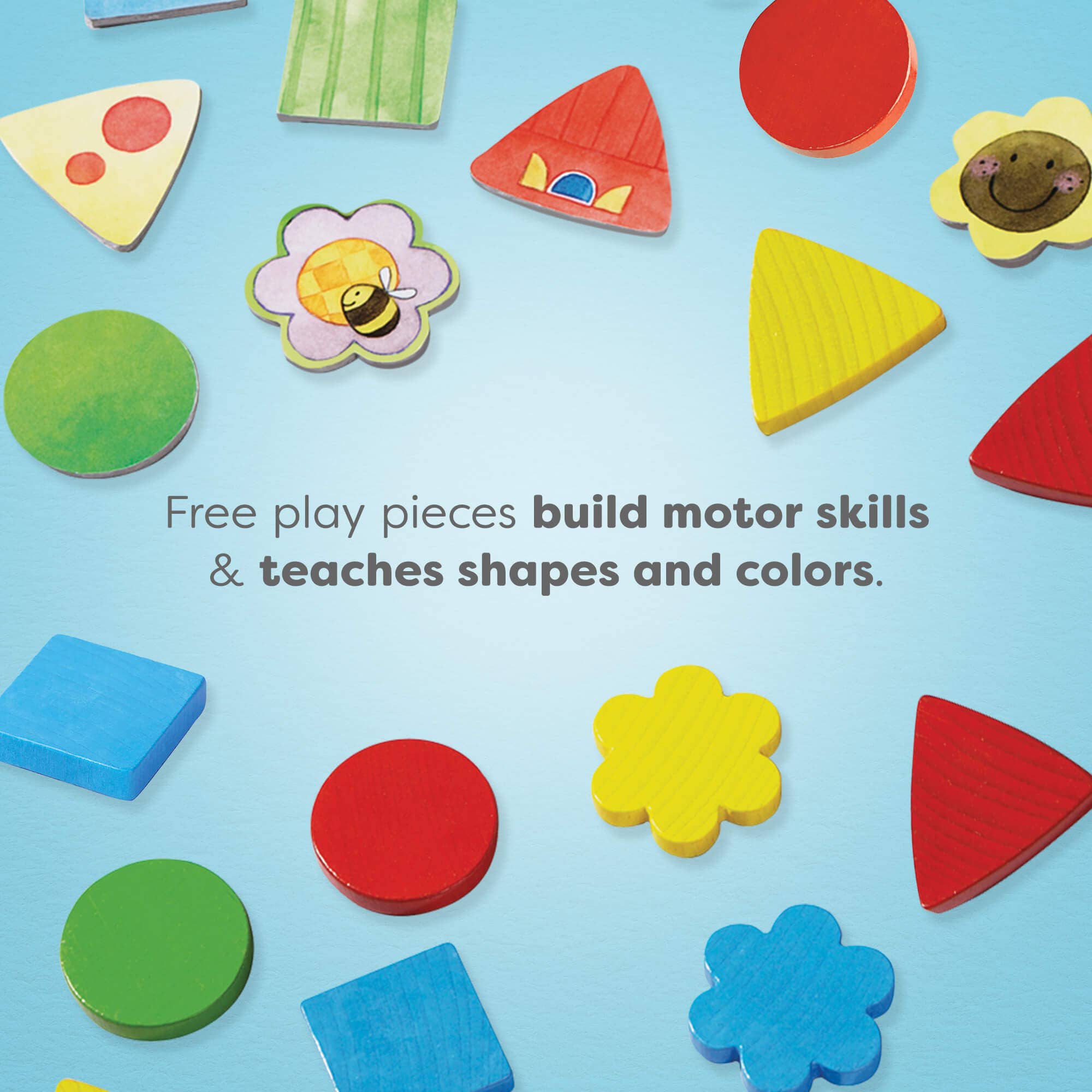 HABA USA - Wholesale Brain Game - Kids - My Very First Games - Teddy's Colors and Shapes1