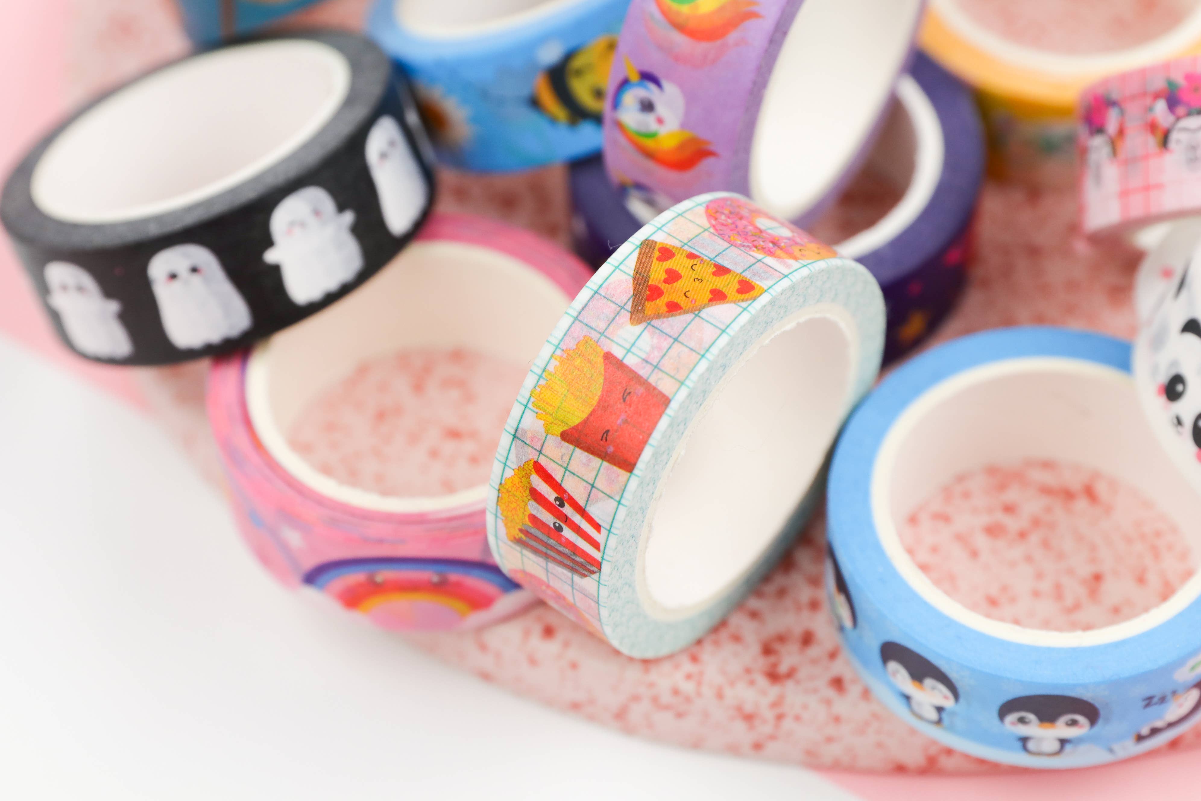 Studio Inktvis - Vendita all'ingrosso Nastro washi - Nastro Washi Fast Food3