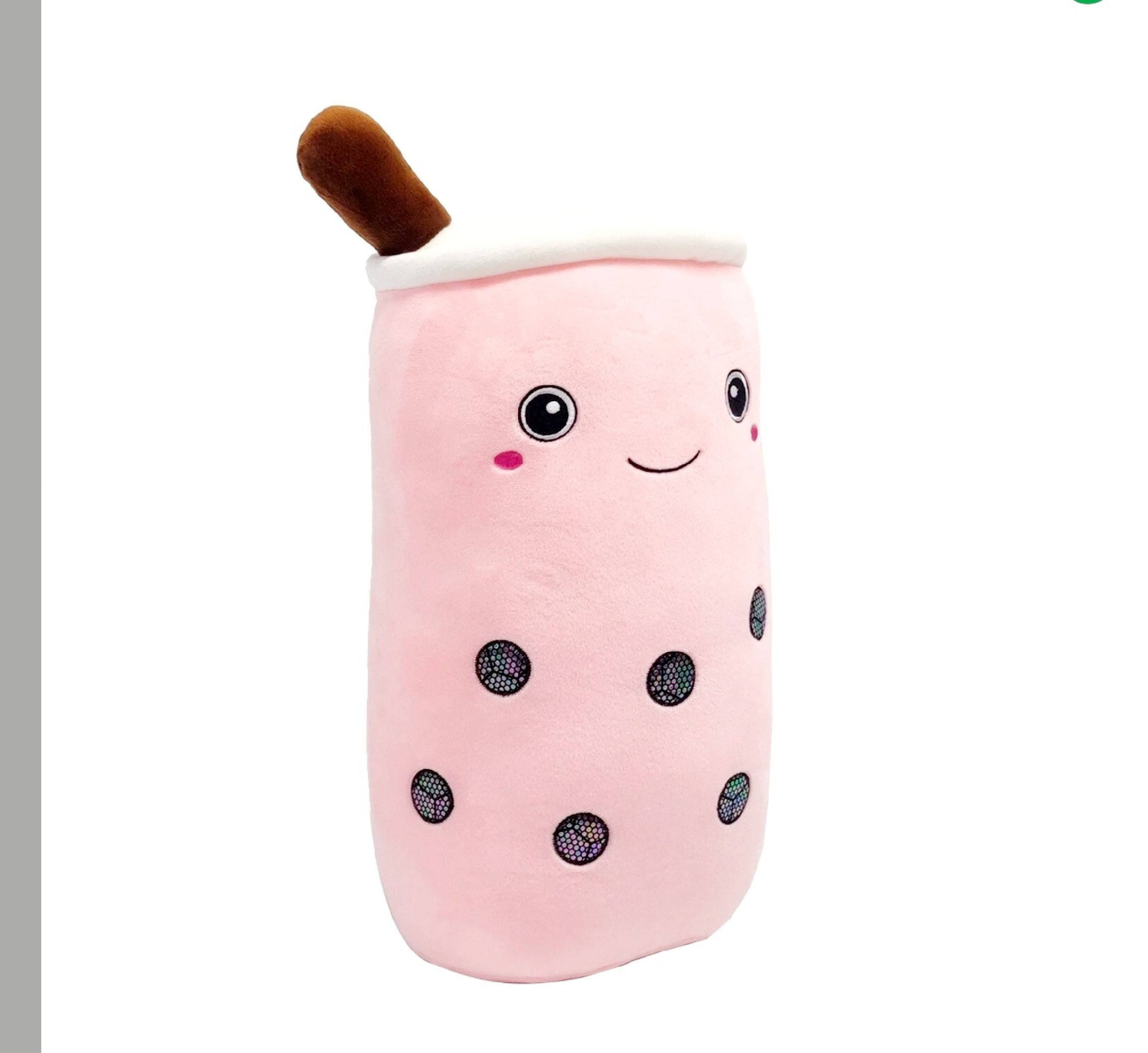 Queen Esther's Essentials - Wholesale Throw/Decorative Pillow - Milk Shake Bubble Tea Squishy, Plushies Pillow 14 Inches0