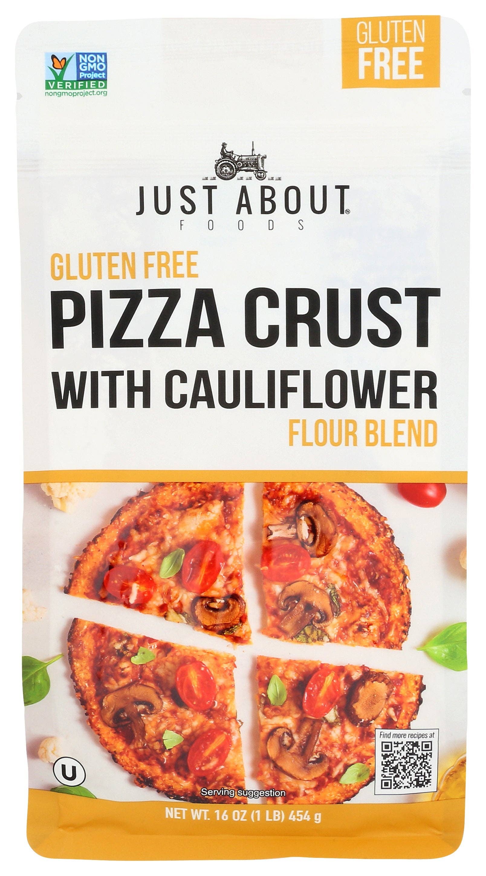 Everyday Supply Co - Wholesale Bread Mix - JUST ABOUT FOODS FLOUR PIZZA CRUST BLEND - Case of 5