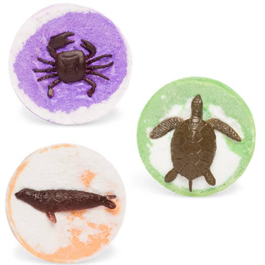 Kid's Bath Bombs Blind Box Sea Life Surprises Mix for wholesale by Purposeful Bliss - Fizzy Magic