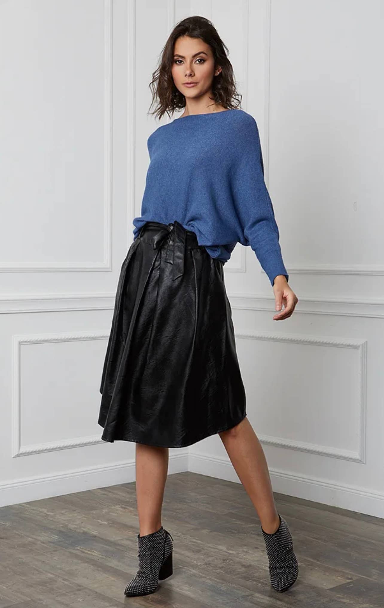 LÉA & LUC - Vendita all'ingrosso Maglione tricot - Donna - Maglione con maniche a pipistrello REF. 00999