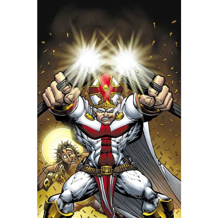 Battle Pope Volume 1: Genesis by Robert Kirkman for wholesale by Simon & Schuster