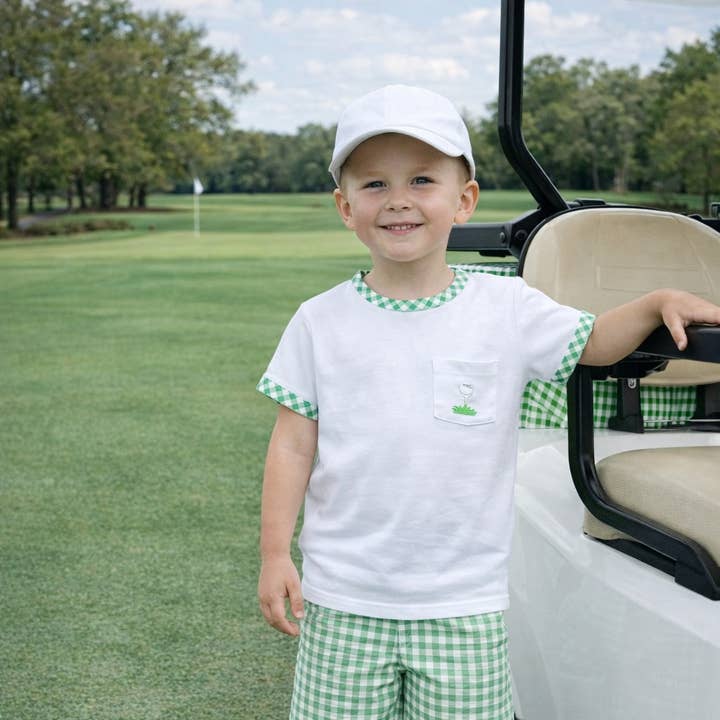 Conjunto Curto de Rapaz da Coleção de Golfe por atacado de Marco and Lizzy