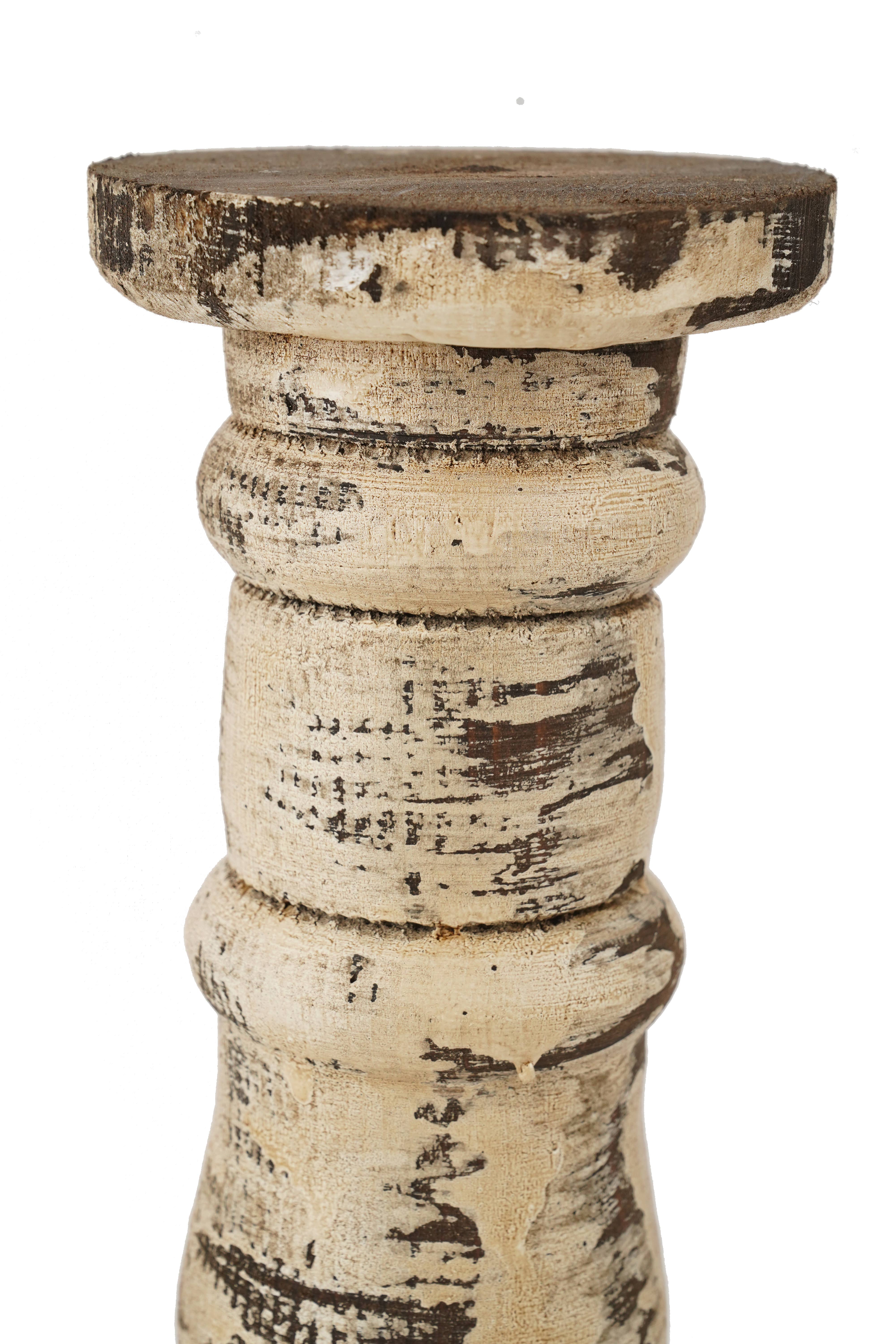 My Amigos Imports - Wholesale Candle Holder - Dupree Candle Holder Set 2-Wooden Farmhouse-Two Colors7